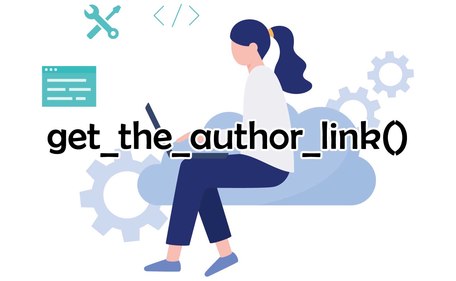 get_the_author_link()