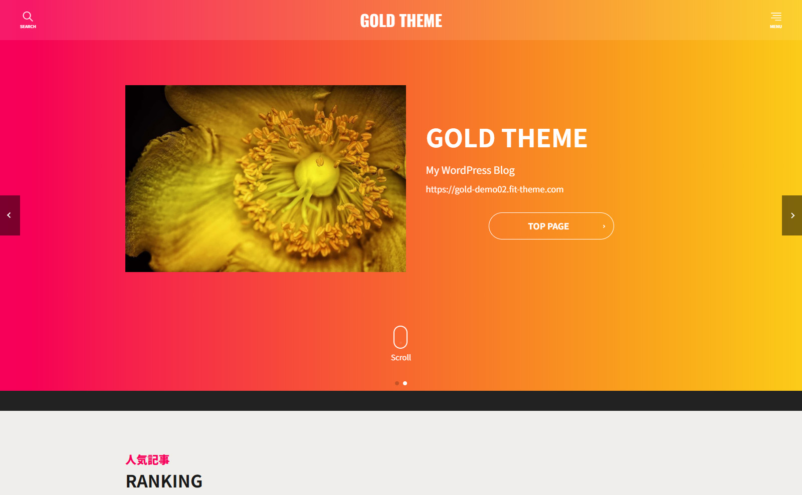 ゴールドテーマ(GOLDTHEME)