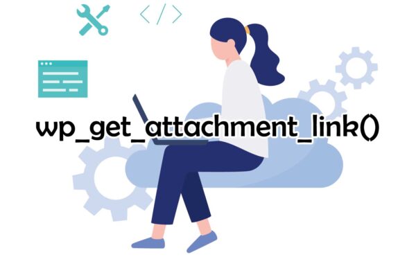 wp_get_attachment_link()